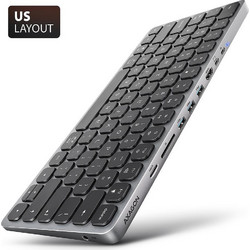 Axagon HMC-KB-US Grey Black Πληκτρολόγιο