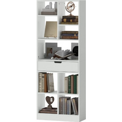 HOMCOM Βιβλιοθήκη 60x26x158cm 836-546V91WT