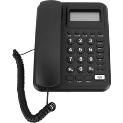 Pashaphone KX-T2023CID Ενσύρματο Τηλέφωνο με Ανοιχτή Ακρόαση Μαύρο
