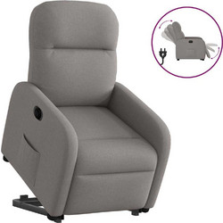 vidaXL Πολυθρόνα Relax με Υποπόδιο Ανακλινόμενη Καφέ 3302999
