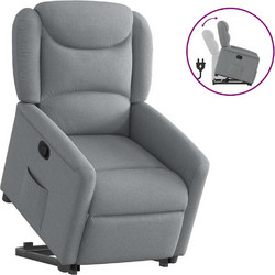 vidaXL Πολυθρόνα Relax Ανακλινόμενη Γκρι 3303194