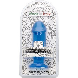 Toyz4lovers Caio Πρωκτική Σφήνα 16.5cm Διαφανής Μπλε