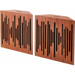 Vicoustic Super Bass Extreme Ult Μπασοπαγίδα 59.5x59.5x15cm 2τμχ Cherry