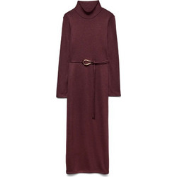 Vero Moda Midi Καθημερινό Φόρεμα Μπορντό 10336207
