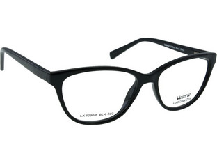 Valerio LX 1090/F BLK Γυναικείος Σκελετός Γυαλιών Οράσεως Κοκάλινος Μαύρος