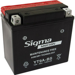 Sigma Μπαταρία Μοτοσυκλέτας YT9A-BS 9Ah