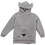 Nef-Nef Παιδική Ρόμπα Fleece Χειμωνιάτικη Γκρι 038793