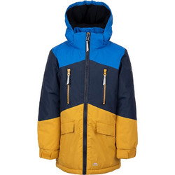 Trespass Παιδικό Μπουφάν Χειμωνιάτικο Softshell Αδιάβροχο Navy Μπλε Κίτρινο UCJKRATR0018-HBN