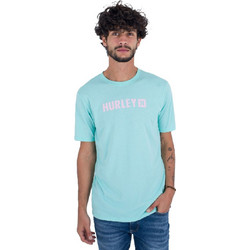 Hurley Ανδρικό Αθλητικό T-Shirt Γαλάζιο MTS0035540-H363