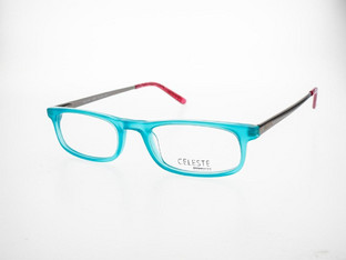 Celeste 5114F BX11 Γυναικείος Σκελετός Γυαλιών Οράσεως Κοκάλινος Μεταλλικός Μπλε