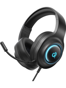 QCY V200 Pro Gaming Headset Over Ear Black