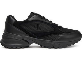 Calvin Klein Hike Runner Mesh Ανδρικά Sneakers Μαύρα YM0YM01379-0GJ