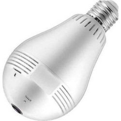 05018VCM00CL-85015 Κρυφή Κάμερα Λάμπα Wi-Fi με Υποδοχή Κάρτας Μνήμης & Ανιχνευτή Κίνησης