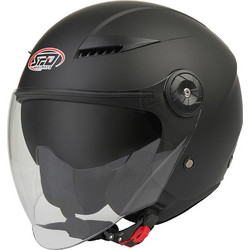 SPD 663 Matt Black Κράνος Μηχανής Jet 1250gr