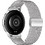 Forcell F-Design FS11 Λουράκι Μεταλλικό Silver (Universal 22mm)