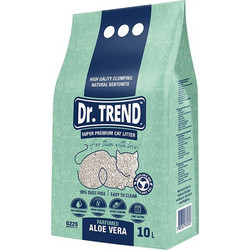 Dr. Trend Aloe Vera Άμμος Γάτας Μπετονίτης με Άρωμα Αλόη 10lt