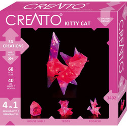 Kosmos Creatto Κατασκευή με LED Kitty Cat