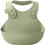 BIBS Overall Αδιάβροχη Σαλιάρα Σιλικόνης με Κουμπί & Τσέπη 6m+ Sage