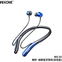 WK WG-02 Ακουστικά Bluetooth Blue