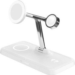 Hyper HyperJuice 4in1 Ασύρματος Φορτιστής Qi2 Pad με Θύρα USB-C 15W