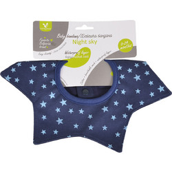 Cangaroo Night Sky Αδιάβροχη Σαλιάρα Μπαντάνα Υφασμάτινη με Κουμπί Navy Μπλε 3800146268923
