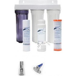 Oxygon WPC-PN000002-43 Τριπλό Φίλτρο Νερού Κάτω Πάγκου με X-Clear και OxygonPP και Oxygon Ρητίνη