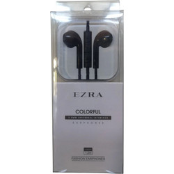 Ezra EP18-BK Handsfree Earbud 3.5mm Black