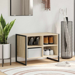 vidaXL Παπουτσοθήκη Μοριοσανίδας Sonoma M60xΠ35xΥ44cm 886457