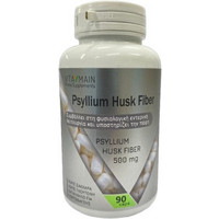 Vitamain Psyllium Husk Fiber Φυτικές Ίνες 90 Κάψουλες