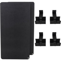 t.akustik PET Wall Absorber 120 Ηχοαπορροφητικά Πάνελ 60x120x5cm 2τμχ Black