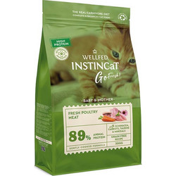 Wellfed InstinCat Go Fresh Baby & Mother with Fresh Poultry 4.5kg