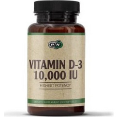 Pure Nutrition D3 10000IU 90 Μαλακές Κάψουλες