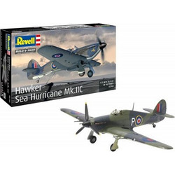 Revell Hawker Sea Hurricane Mk.iic Συναρμολογούμενο Πλαστικό Μοντέλο Αεροπλάνου 1:32