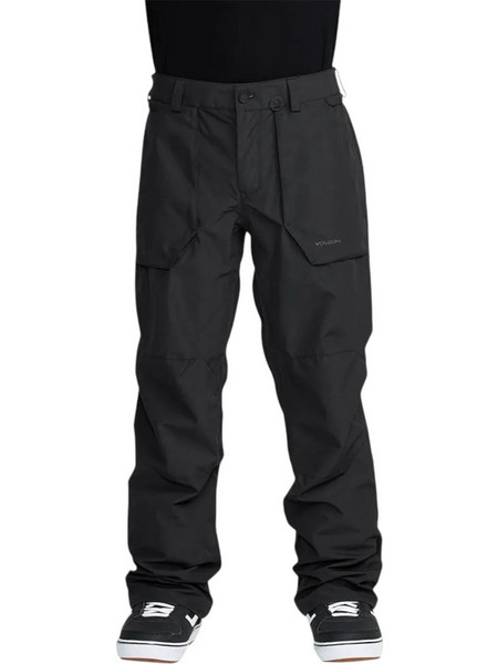 Volcom Roan G1352613-BLK Ανδρικό Παντελόνι για Ski & Snowboard