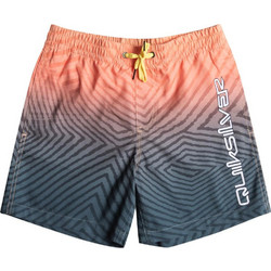 Quiksilver Everyday Warped Ανδρικό Μαγιό Βερμούδα με Σχέδια Κοραλί Ανθρακί EQBJV03439-BSL6