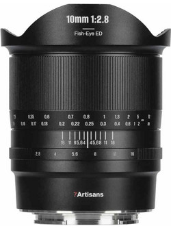 7Artisans 10mm f/2.8 II Fisheye Sony E
