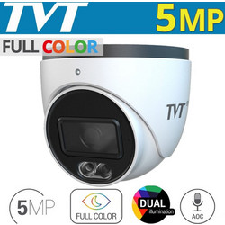 TVT TD-7554AS2 (D/AU/AW2) CCTV Κάμερα Ασφαλείας 5MP 2.8mm Αδιάβροχη Νυκτός