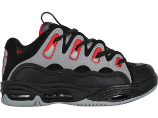 Osiris D3 2001 Ανδρικά Sneakers Chunky Μαύρα 1141-2756