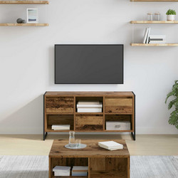 vidaXL Έπιπλο Τηλεόρασης Ξύλινο Καφέ Μ100xΠ36xΥ49.5cm 886508