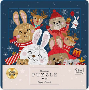 Παιδικό Puzzle interDRUK Happy Friends 49 Κομμάτια