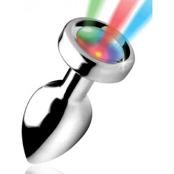 Kinksters LED Light Up Medium Πρωκτική Σφήνα Diamond Plug 8cm