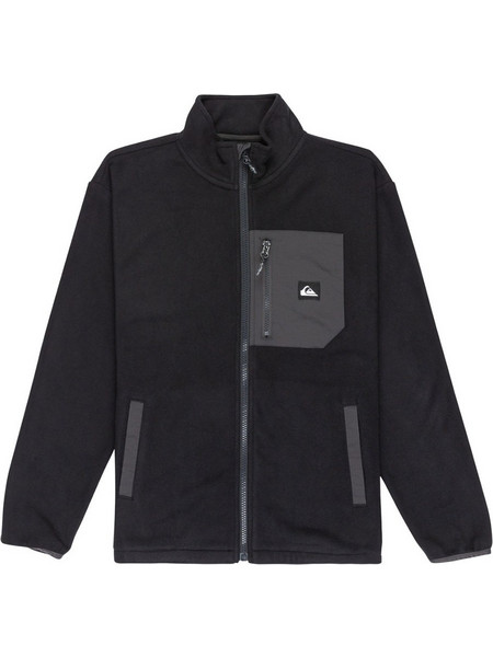 Quiksilver Παιδική Ζακέτα Fleece με Φερμουάρ Μαύρη EQBPF03016-KVJ0