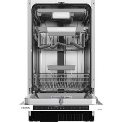Crown DWC4563BI Εντοιχιζόμενο Πλυντήριο Πιάτων για 10 Σερβίτσια 45cm