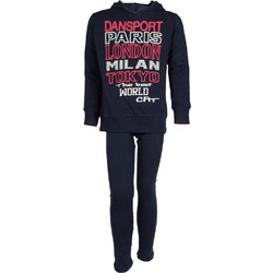 Dansport Παιδικό Σετ Φόρμας Navy Μπλε 19096