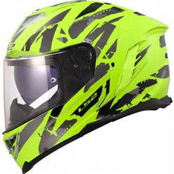 LS2 FF818 Storm III Kaos Yellow Κράνος Μηχανής Full Face 1600gr
