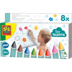 SES Creative Bath Crayons 24+ Μηνών 8τμχ S13050