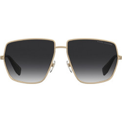 Marc Jacobs MARC917S RHL9O Ανδρικά Γυαλιά Ηλίου Aviator Μεταλλικά Χρυσά με Μαύρο Φακό