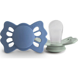 Frigg Lucky Πιπίλες Σιλικόνης 0-6m Ocean View Sage 2τμχ