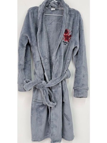 Sweet Secret Παιδική Ρόμπα Fleece Χειμωνιάτικη Γκρι Z4058
