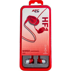 ATC HFR1 Handsfree In-Ear 3.5mm Red